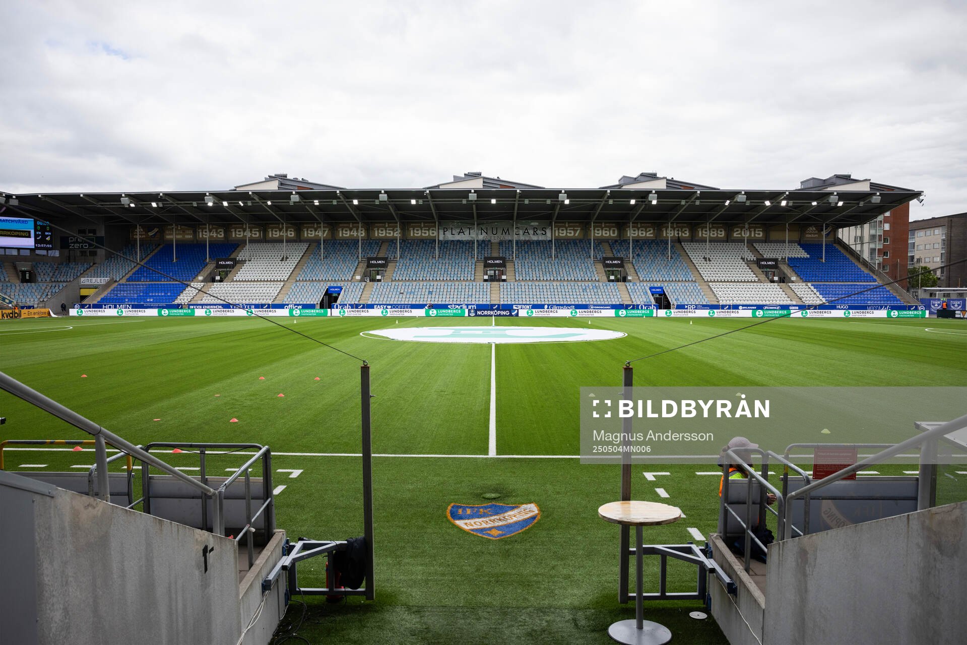 Interiör vy av Platinumcars Arena