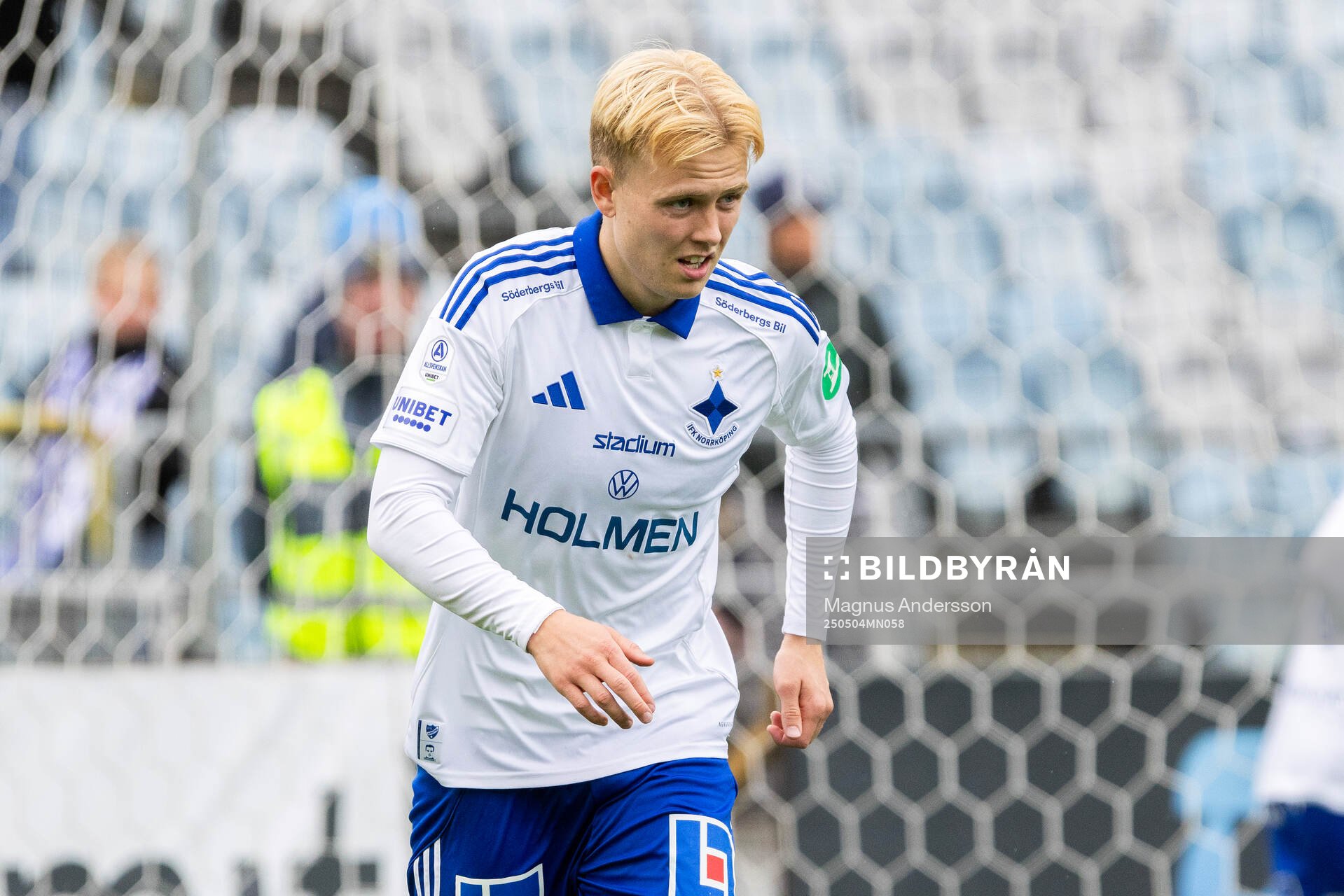 IFK Norrköpings Isak Andri Sigurgeirsson deppar