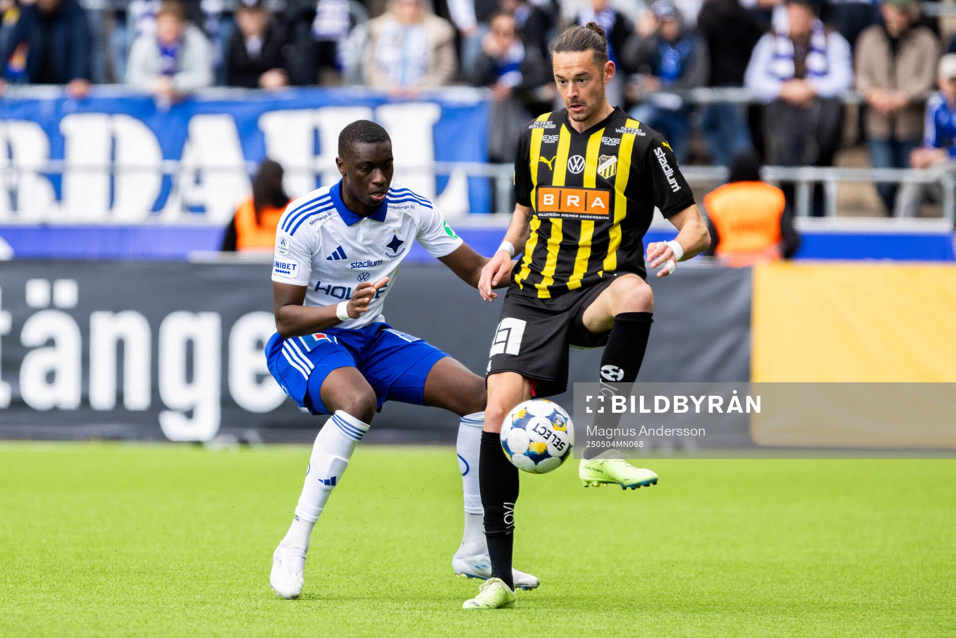 IFK Norrköpings Yahya Kalley och Häckens Amor Layouni
