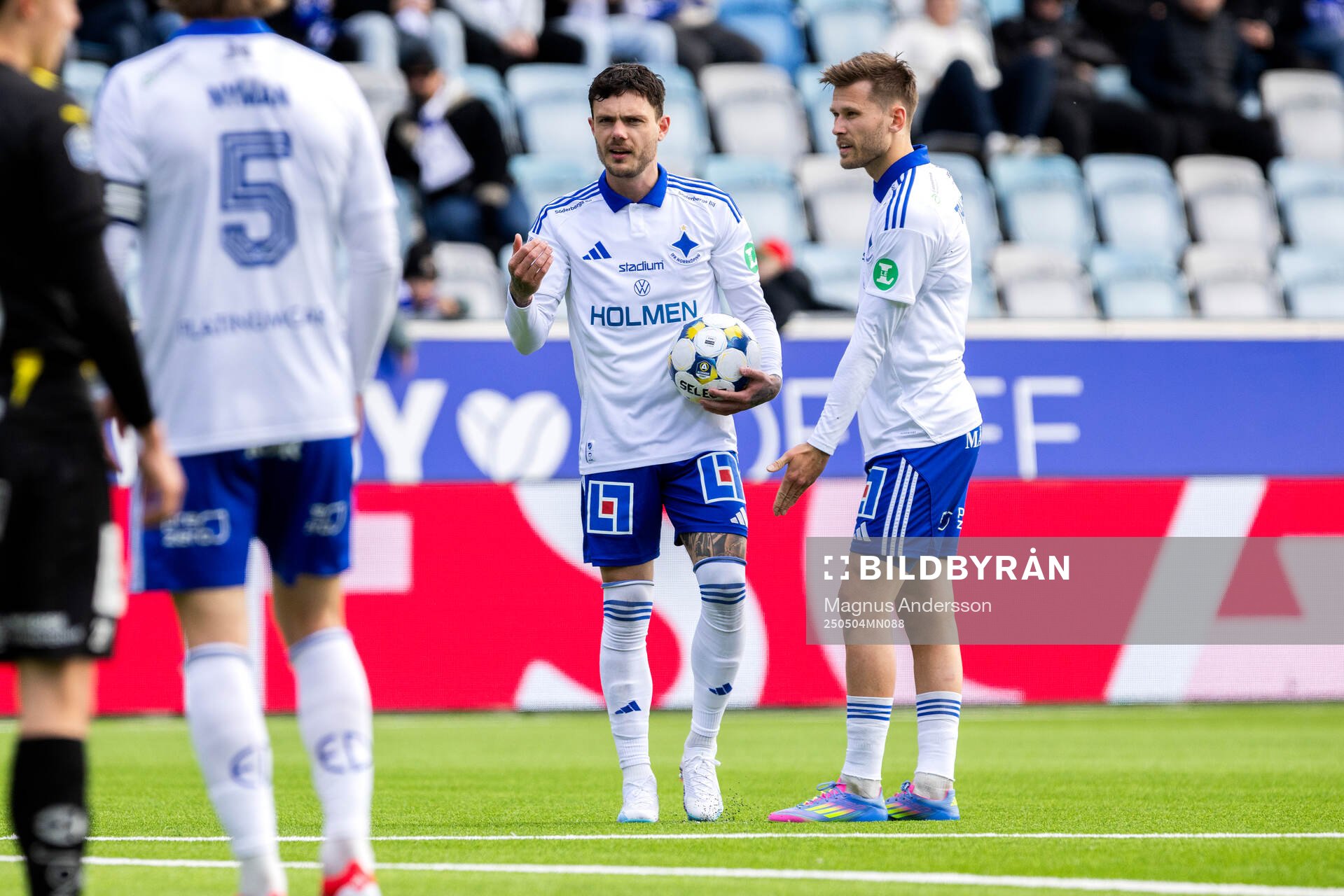IFK Norrköpings David Moberg Karlsson och Arnor Traustason