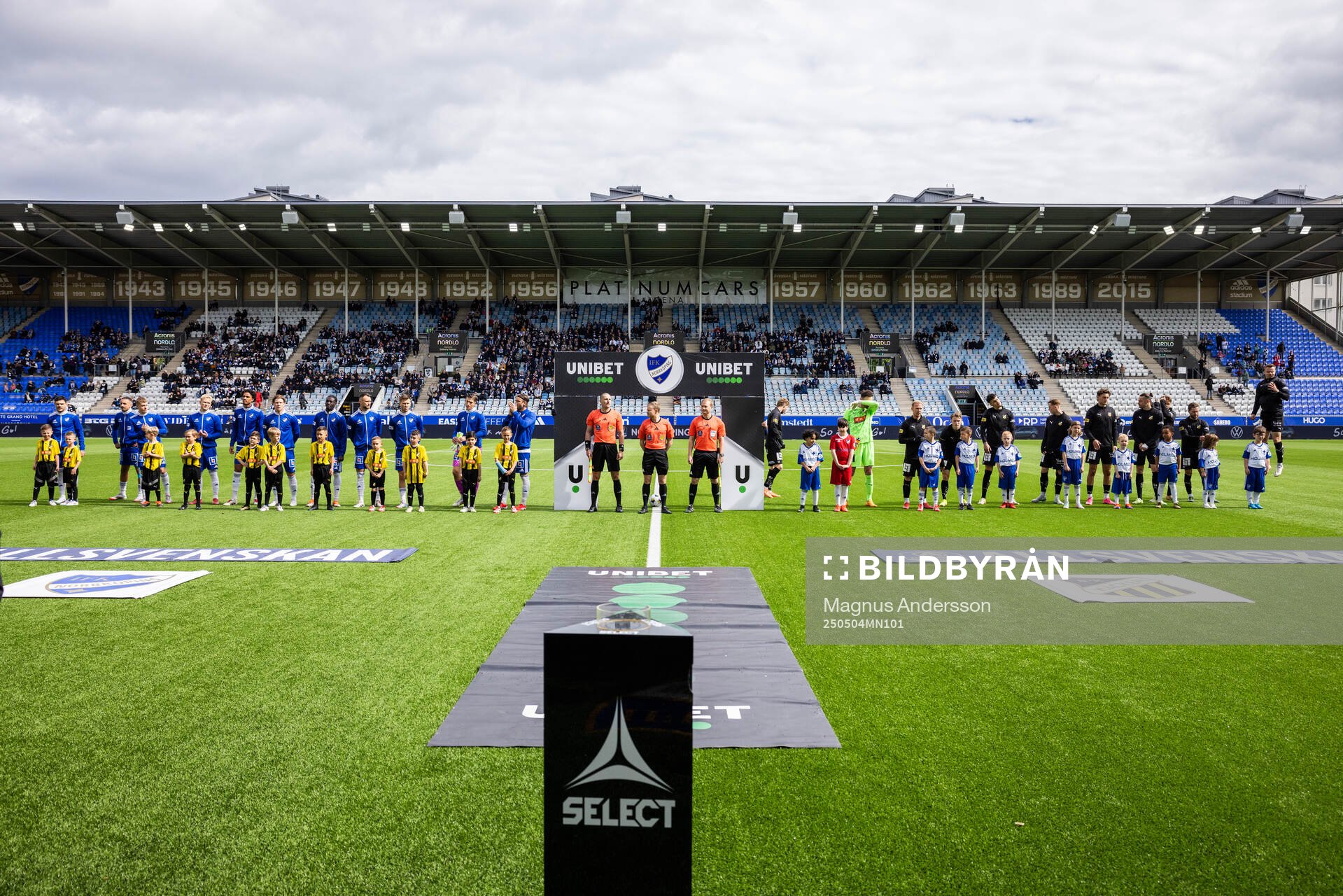 IFK Norrköpings och Häckens spelare