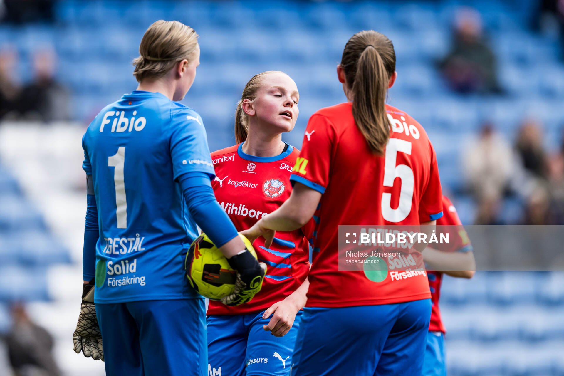 Helsingborgs Agnes Eklöf deppar