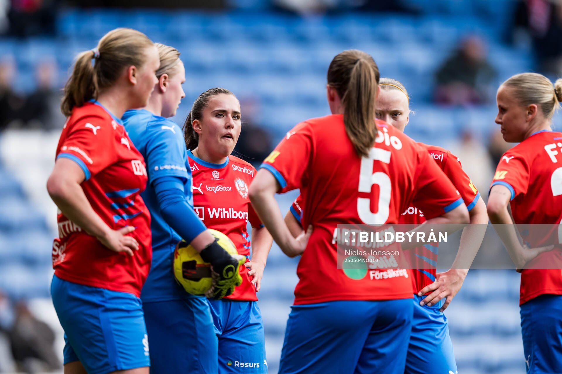 Helsingborgs Inez Gertsen deppar