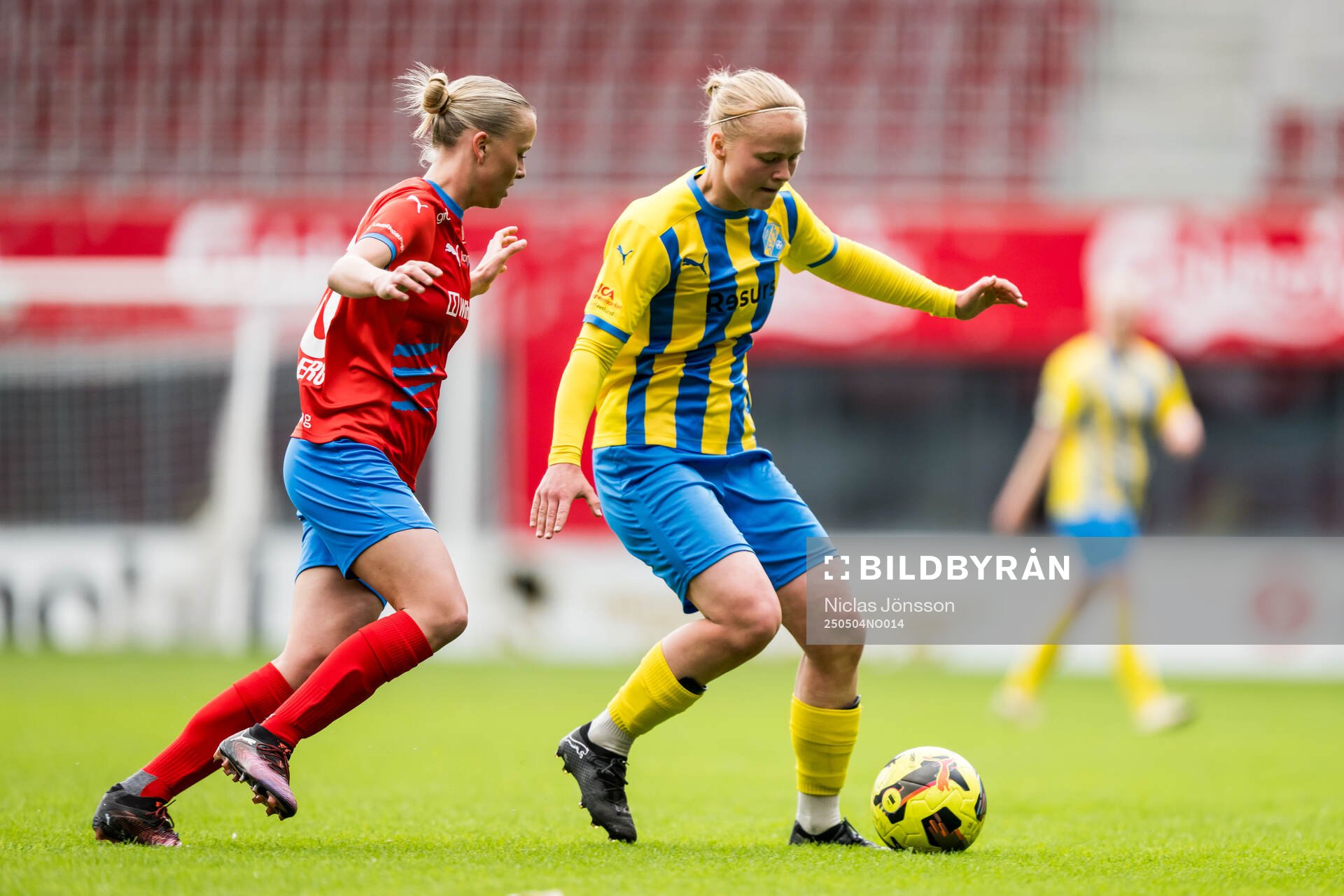 Helsingborgs Emma Sternberg och Eskilsminnes Veronika
