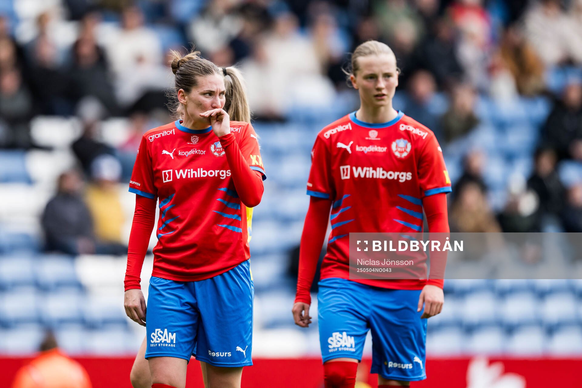 Helsingborgs Hanna Lundell och Anna Thrane Ruud Hansen