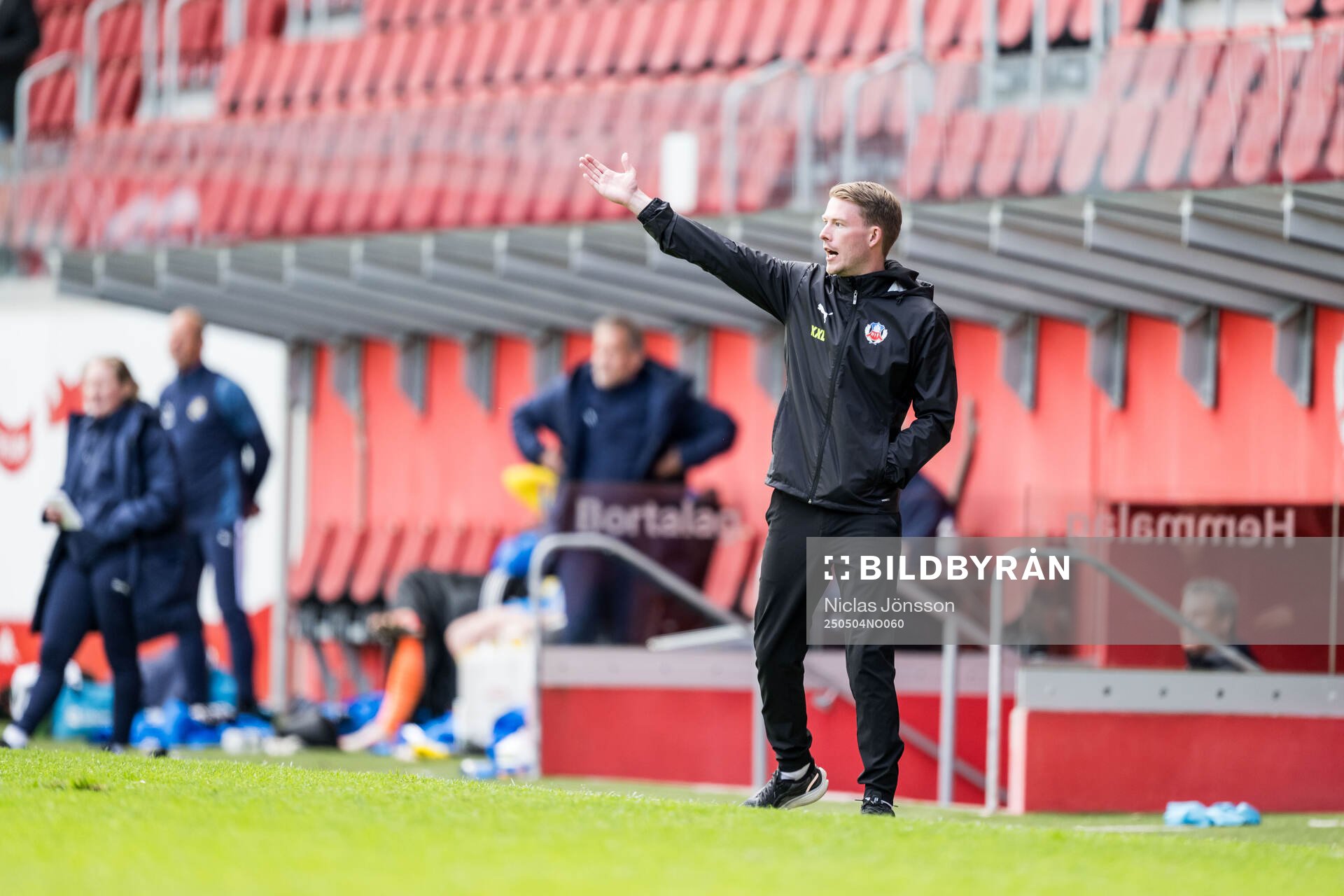 Helsingborgs tränare Kristoffer Schönbeck