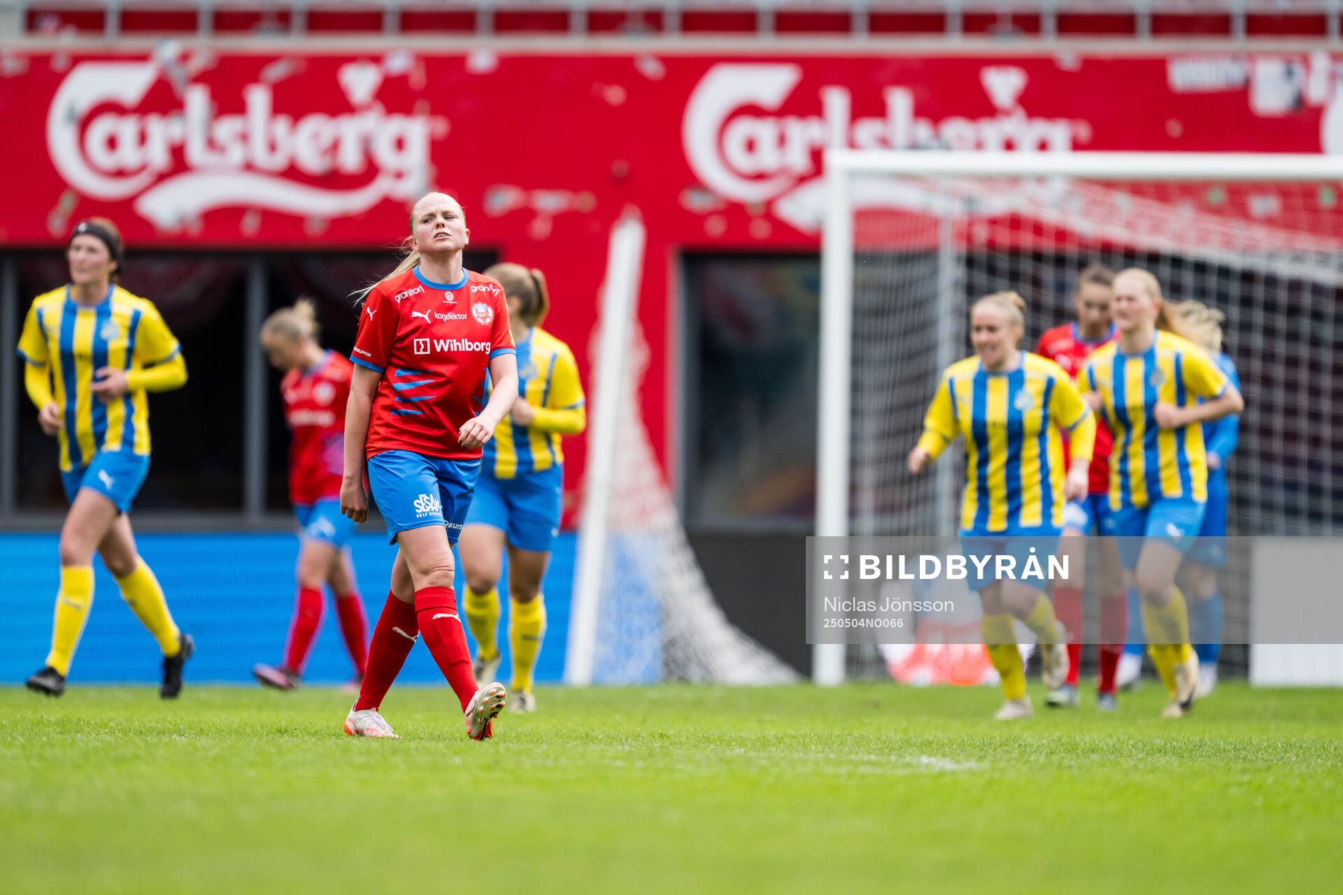 Helsingborgs Agnes Eklöf deppar