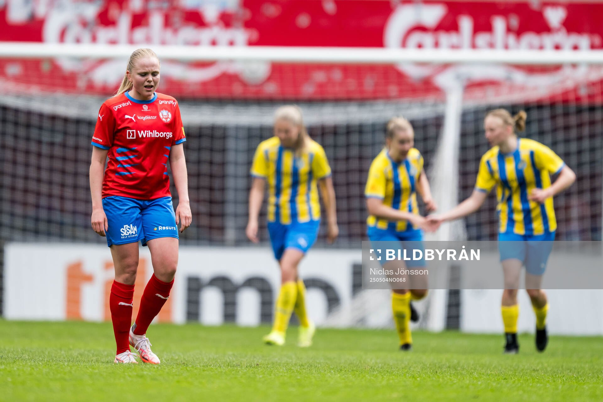 Helsingborgs Agnes Eklöf deppar