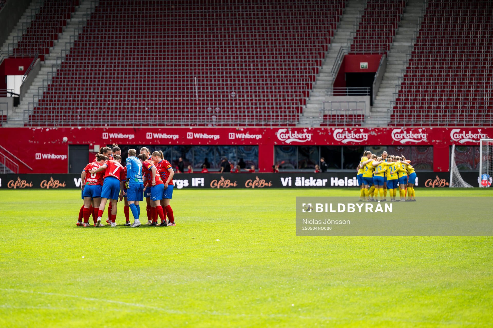 Helsingborg och Eskilsminne spelarna