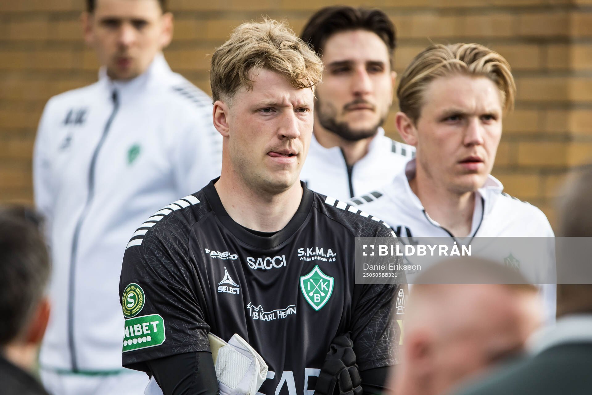 Brages målvakt Viktor Frodig