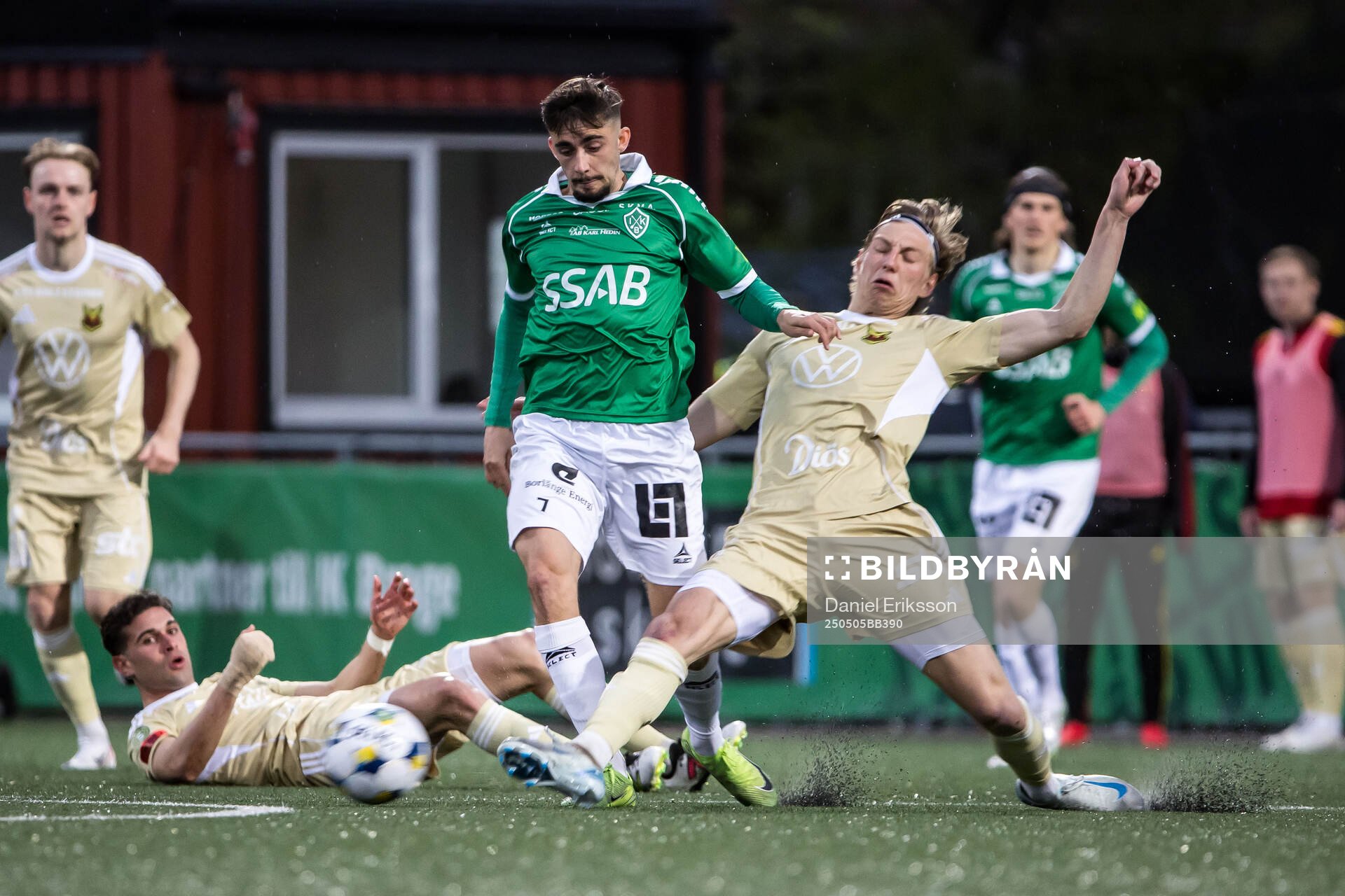 Brages Emil Tot Wikström och Östersunds Albin Sporrong