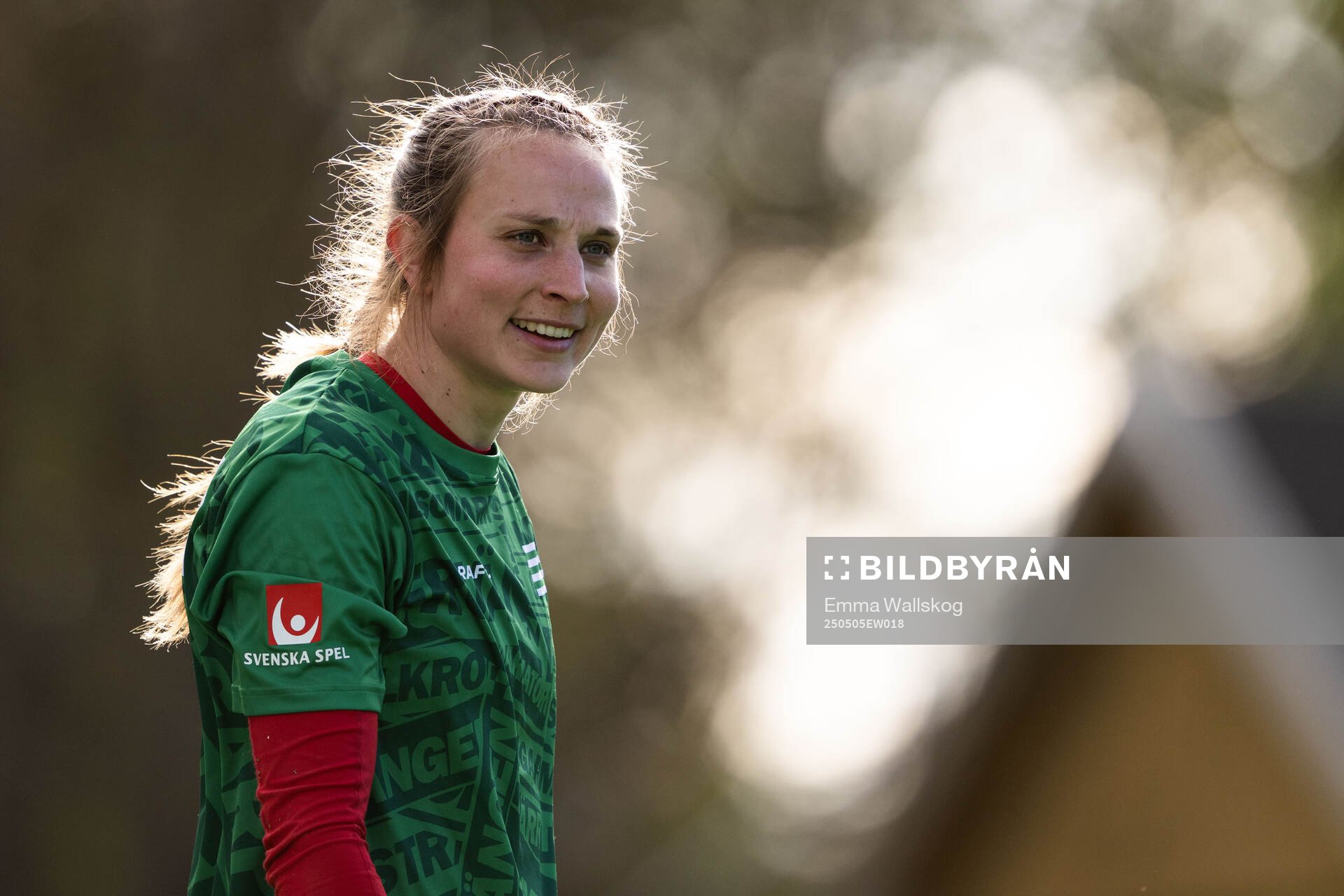 Hammarbys målvakt Anna Tamminen