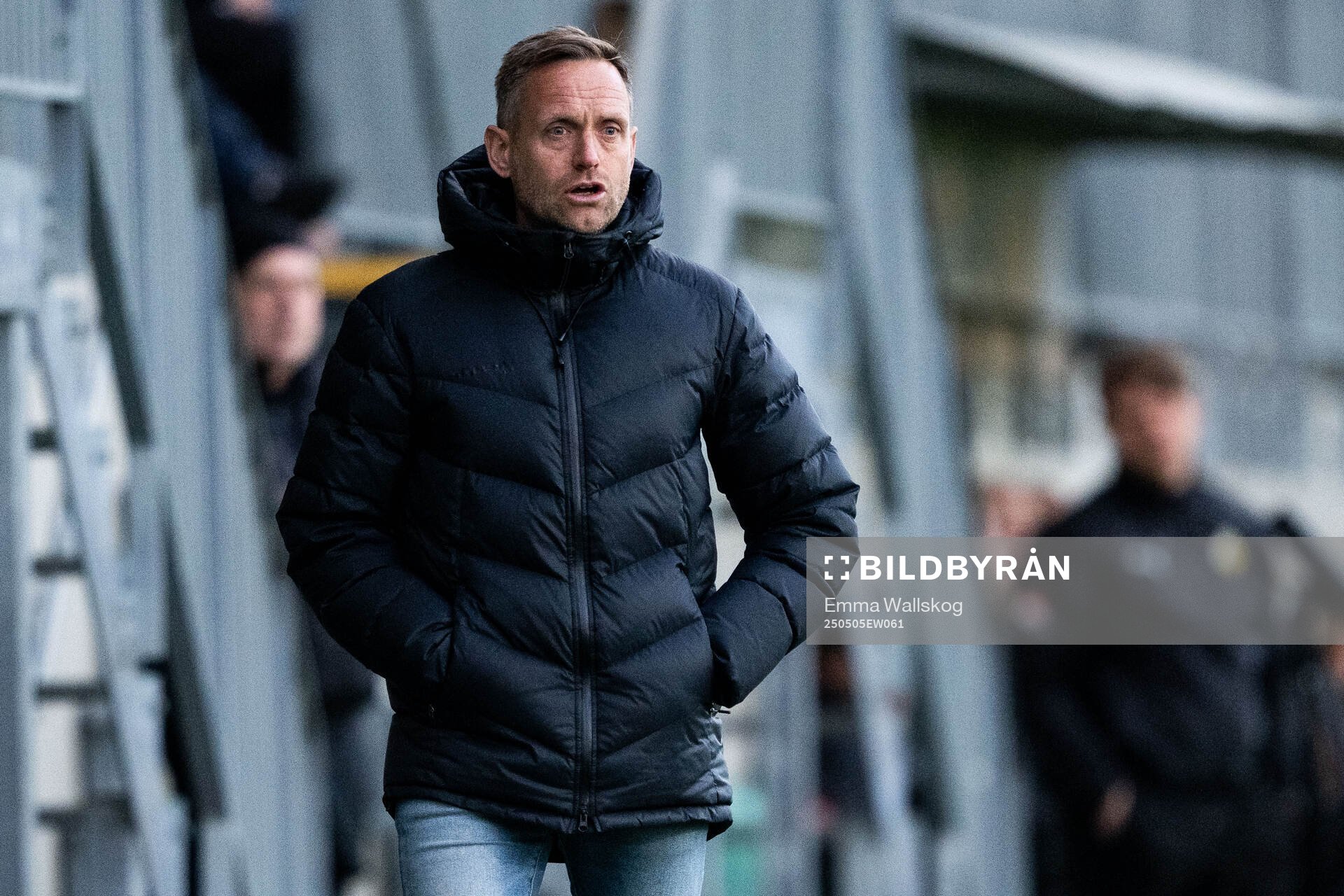 Hammarbys tränare Martin Sjögren