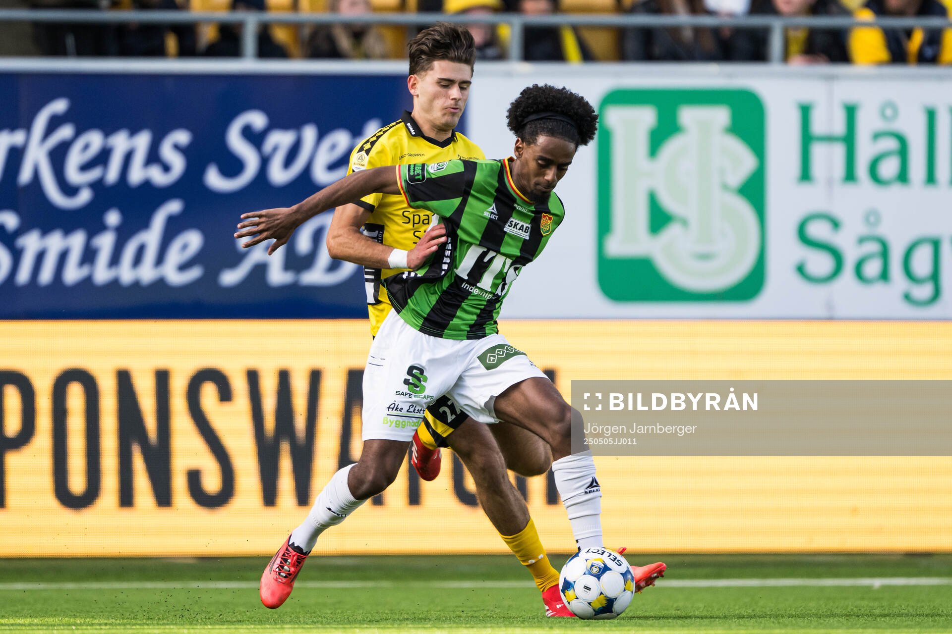 Elfsborgs Besfort Zeneli och GAISs Harun Ibrahim