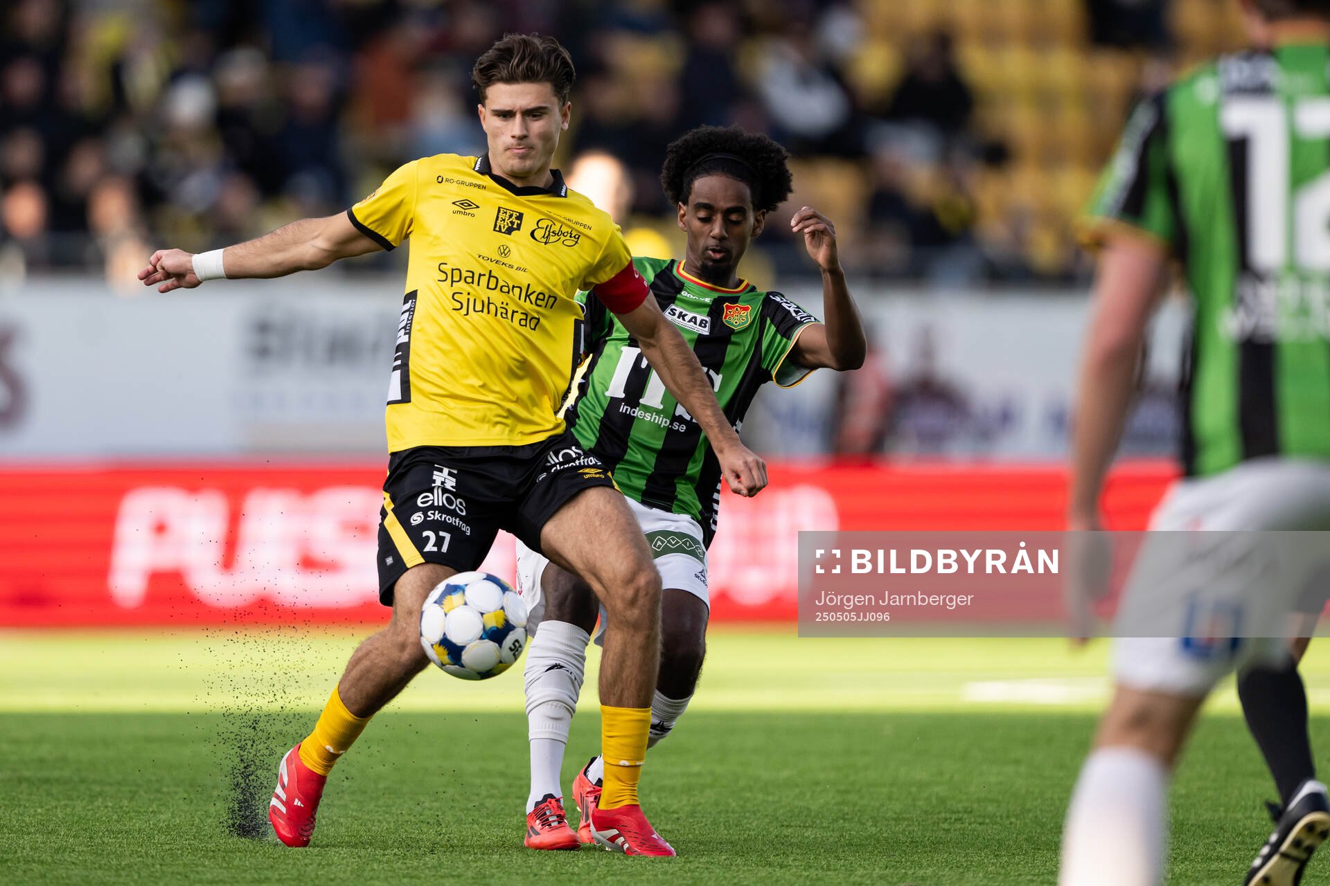 Elfsborgs Besfort Zeneli och GAISs Harun Ibrahim