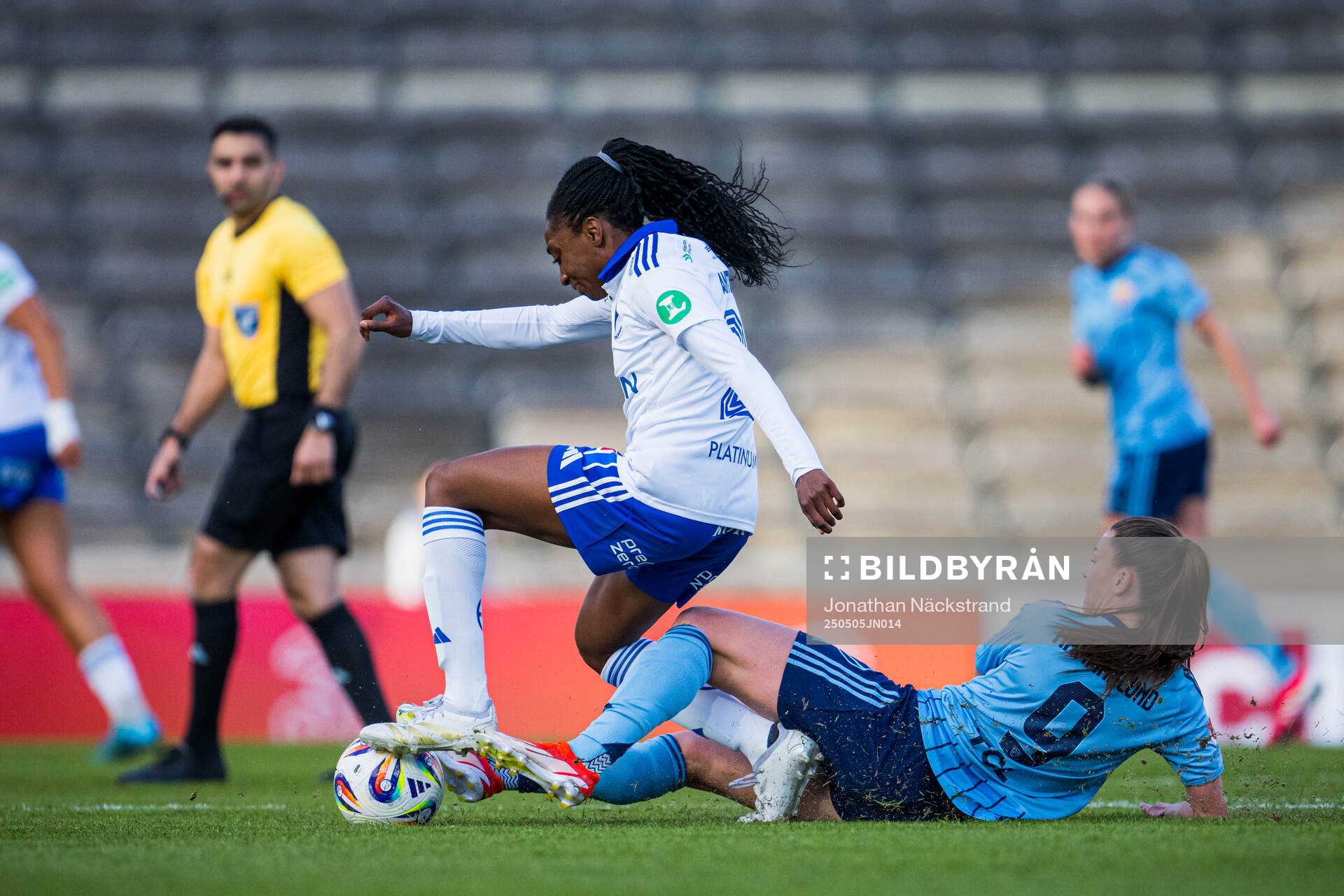 IFK Norrköpings Maya Aliyah Antoine och Djurgårdens