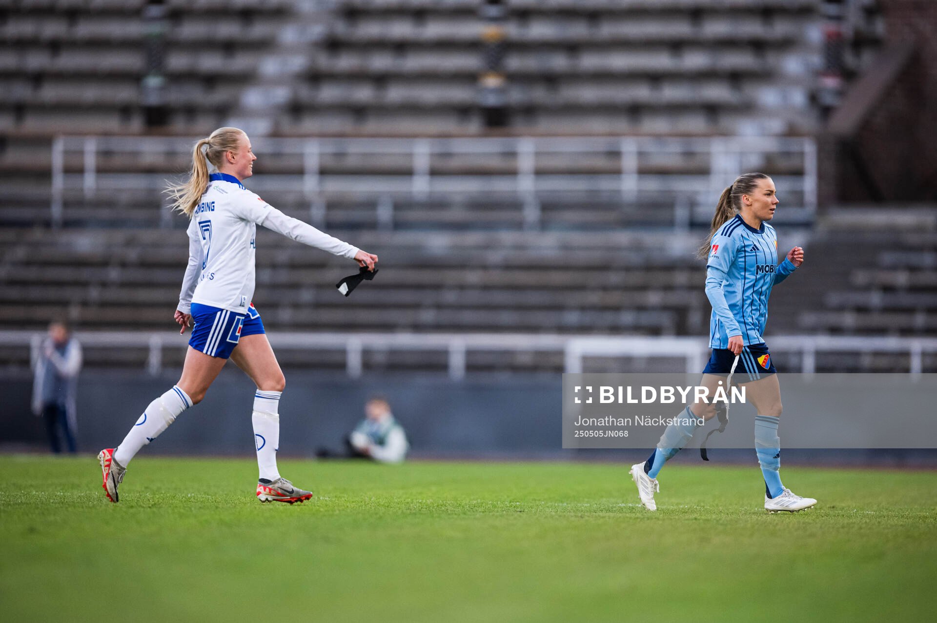 IFK Norrköpings Elin Rombing och Djurgårdens Ebba Hed