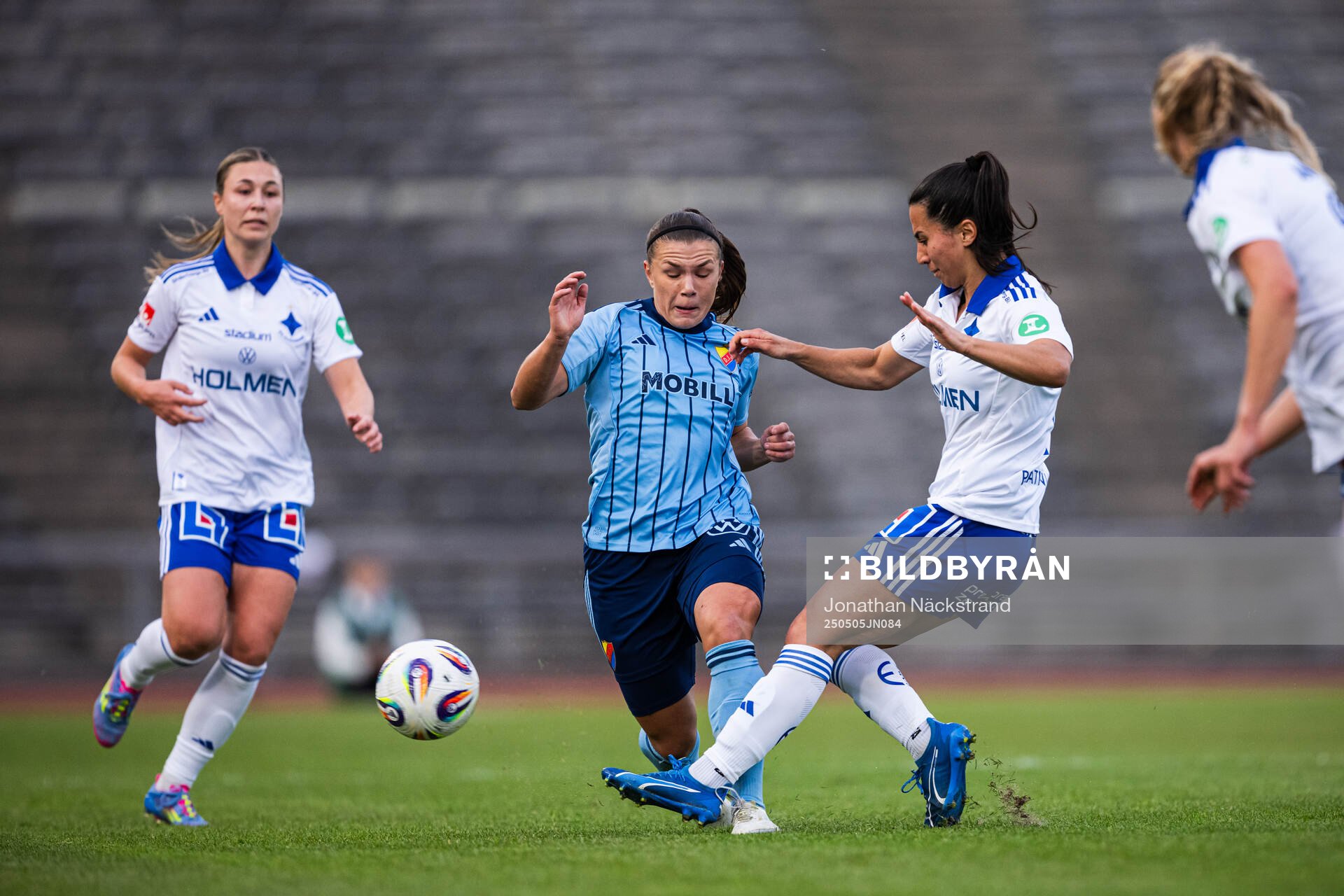 Djurgårdens Alexsandra Lobanova och IFK Norrköpings Vesna