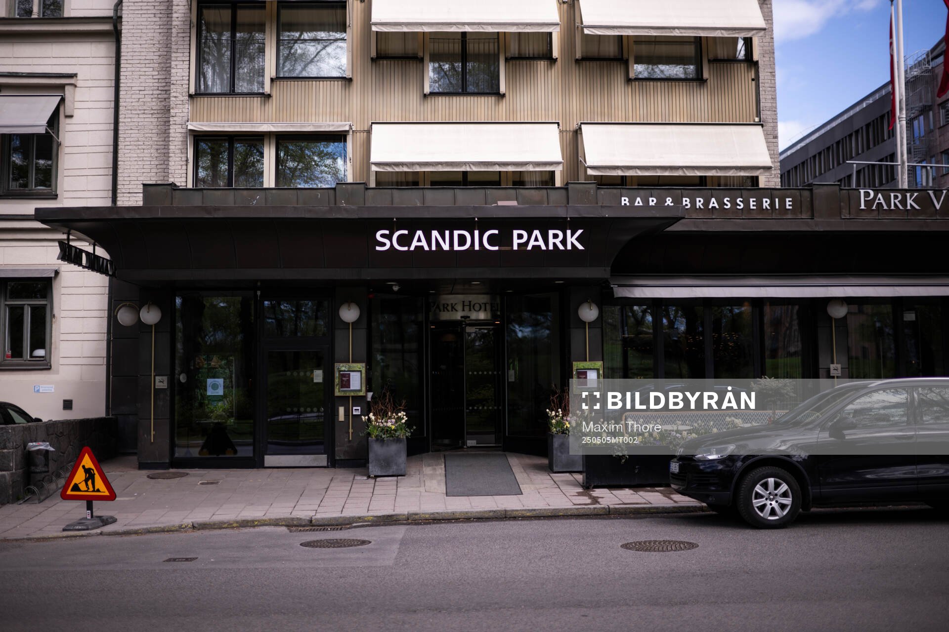 Exterior view of Scandic Park, residence of the Swedish