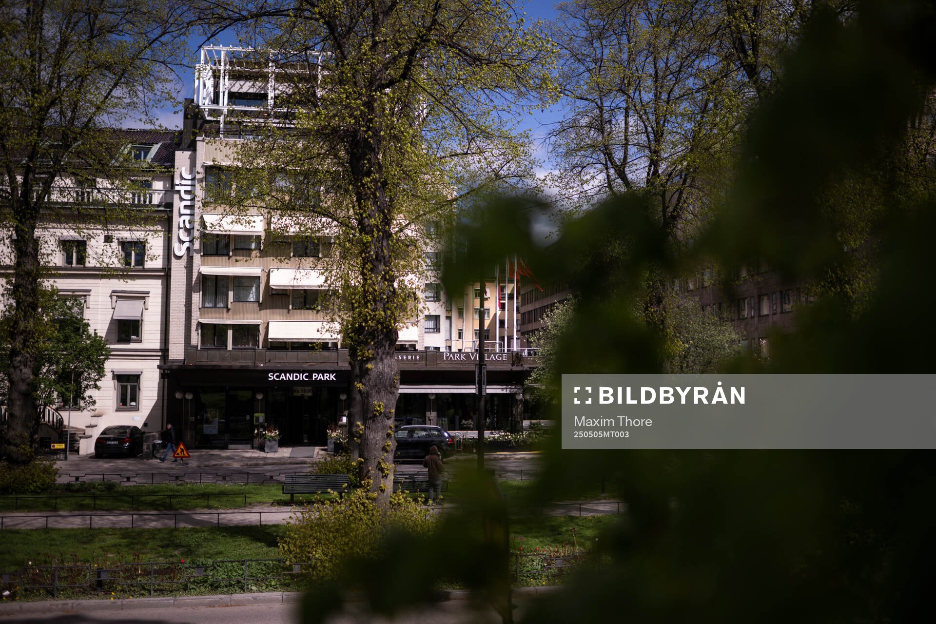 Exterior view of Scandic Park, residence of the Swedish