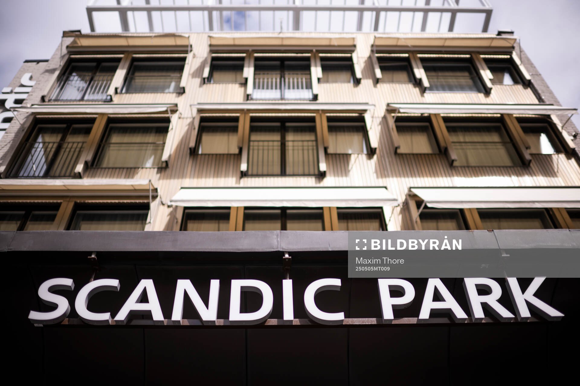 Exterior view of Scandic Park, residence of the Swedish