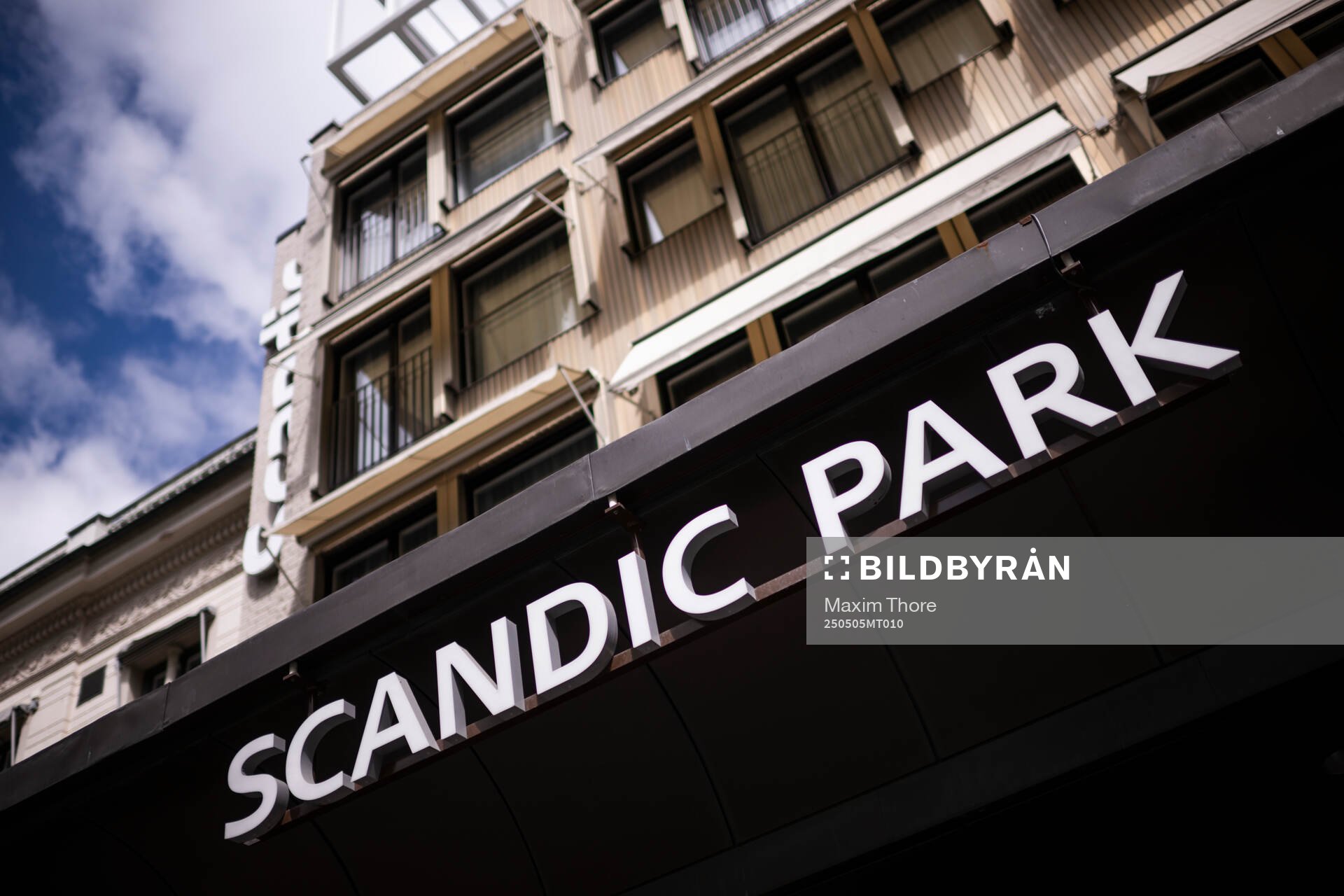 Exterior view of Scandic Park, residence of the Swedish