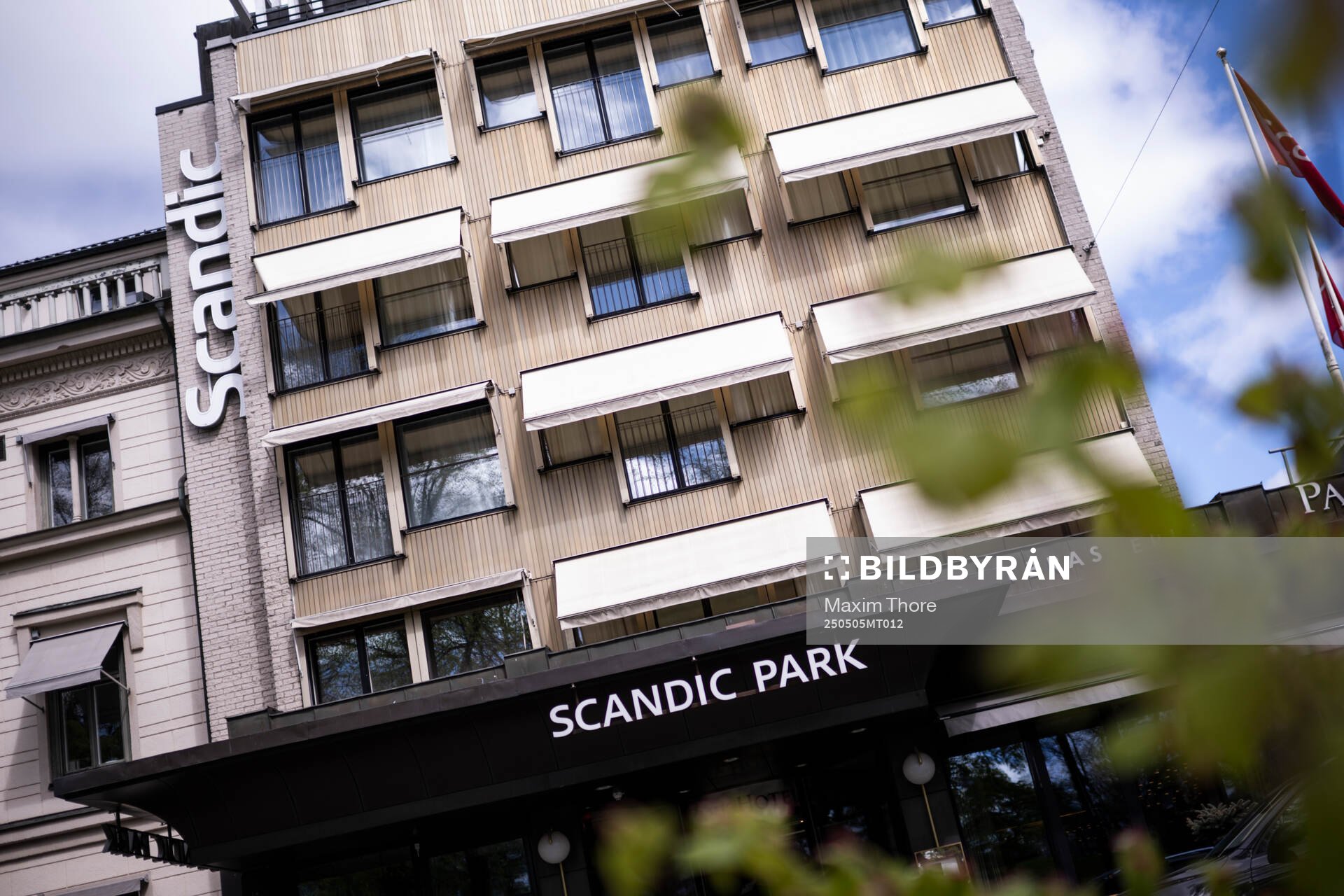 Exterior view of Scandic Park, residence of the Swedish
