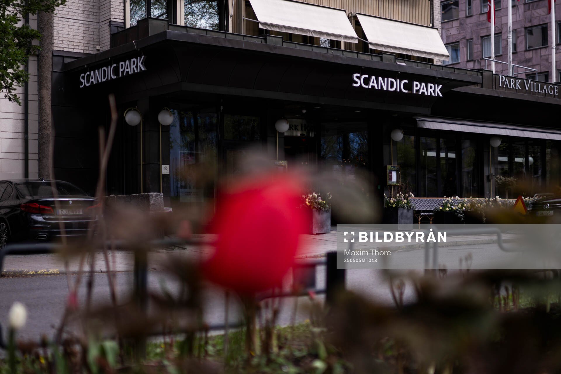 Exterior view of Scandic Park, residence of the Swedish