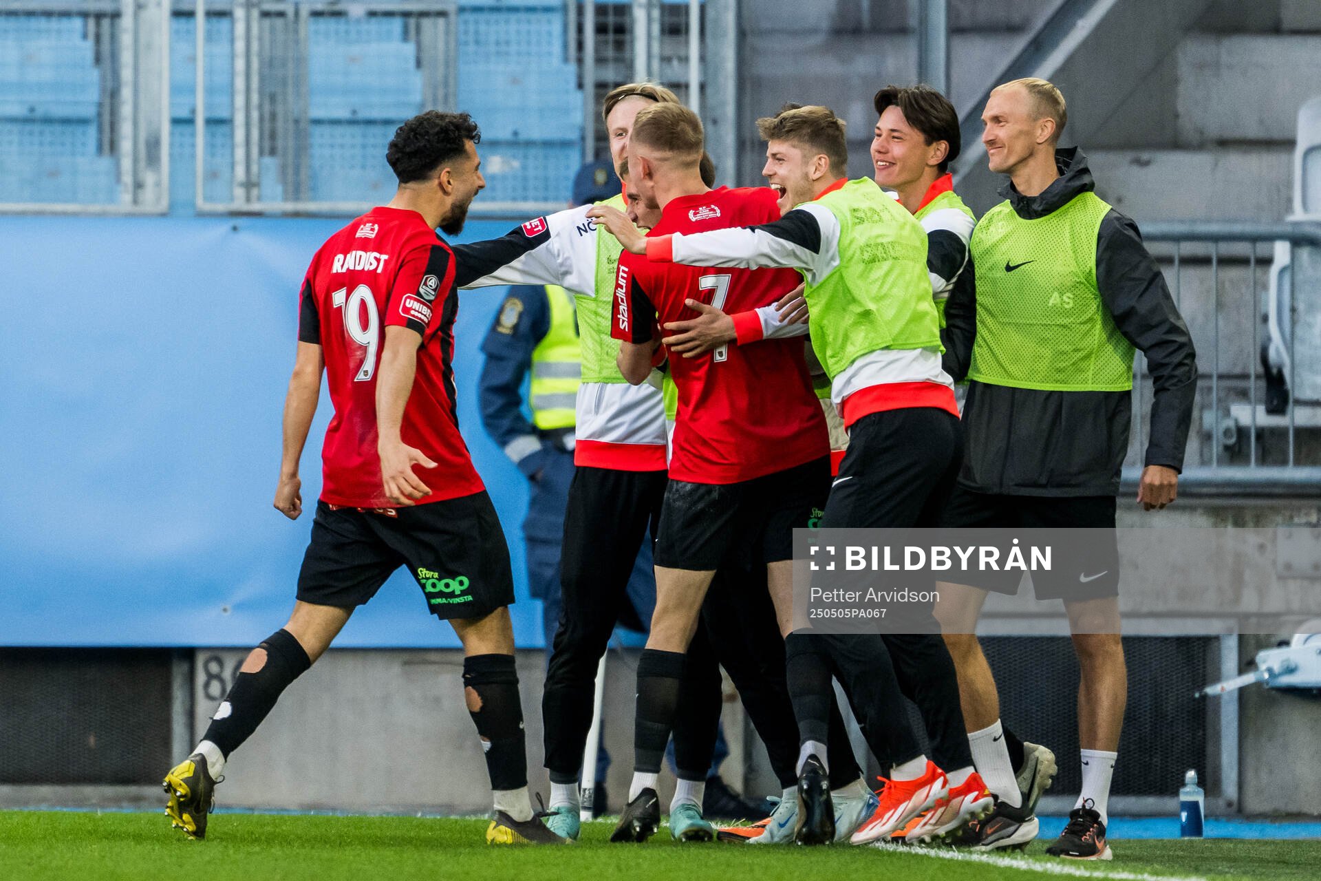 Brommapojkarnas Daleho Irandust jublar