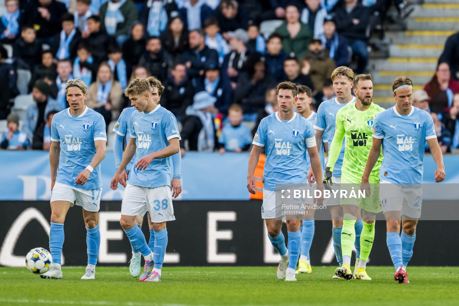 Malmö FFs Jens Stryger Larsen, Hugo Bolin, Lasse Berg