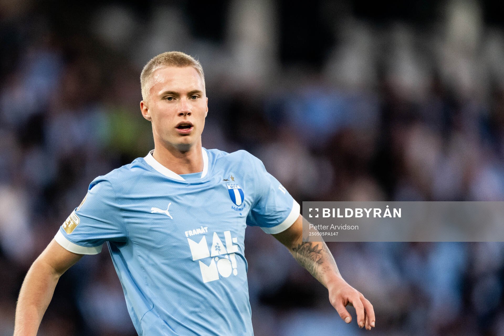 Malmö FFs Daniel Gudjohnsen