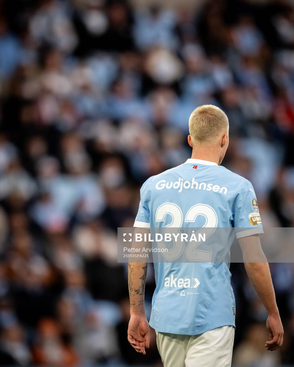Malmö FFs Daniel Gudjohnsen