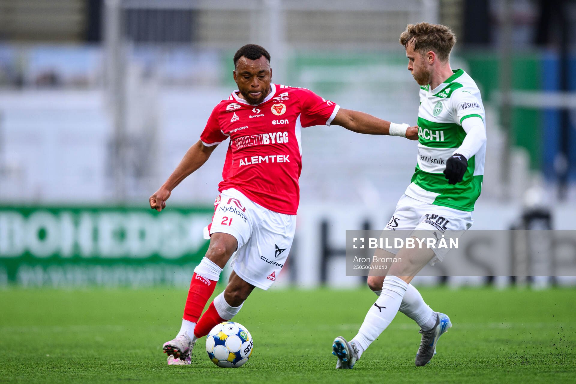 Kalmars Abdussalam Magashy och Västerås Victor Wernersson