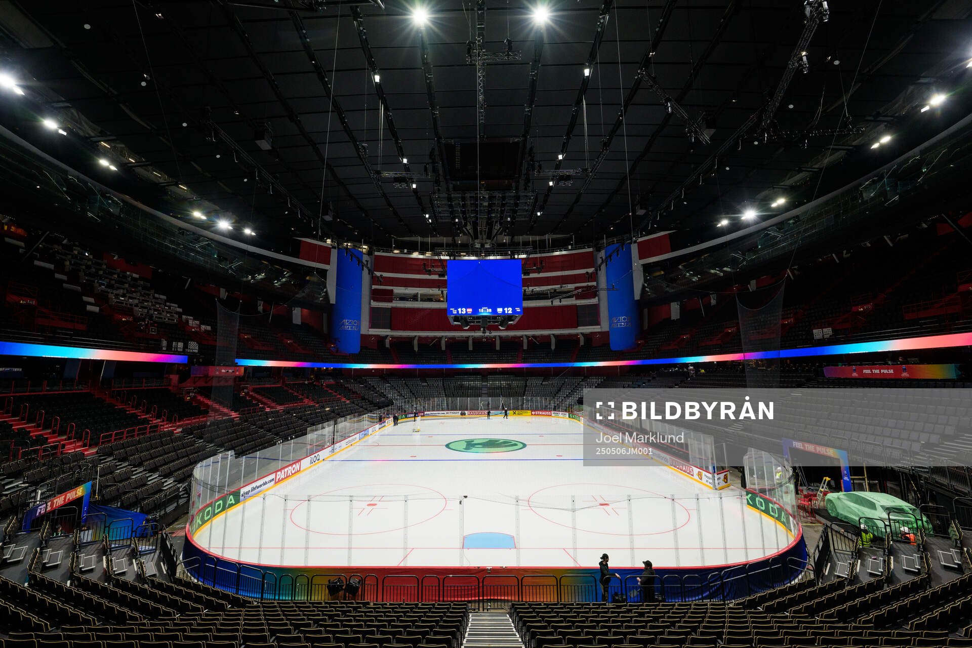 Interior view of Avicii Arena