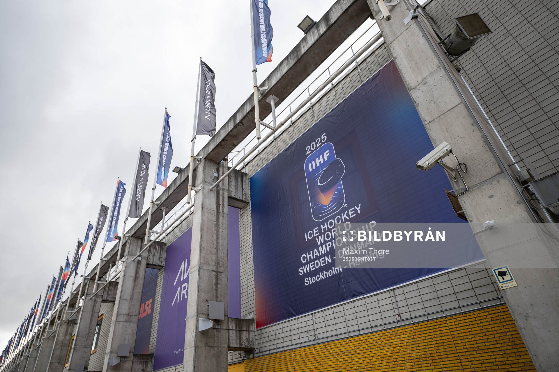 Exterior view of Avicii Arena