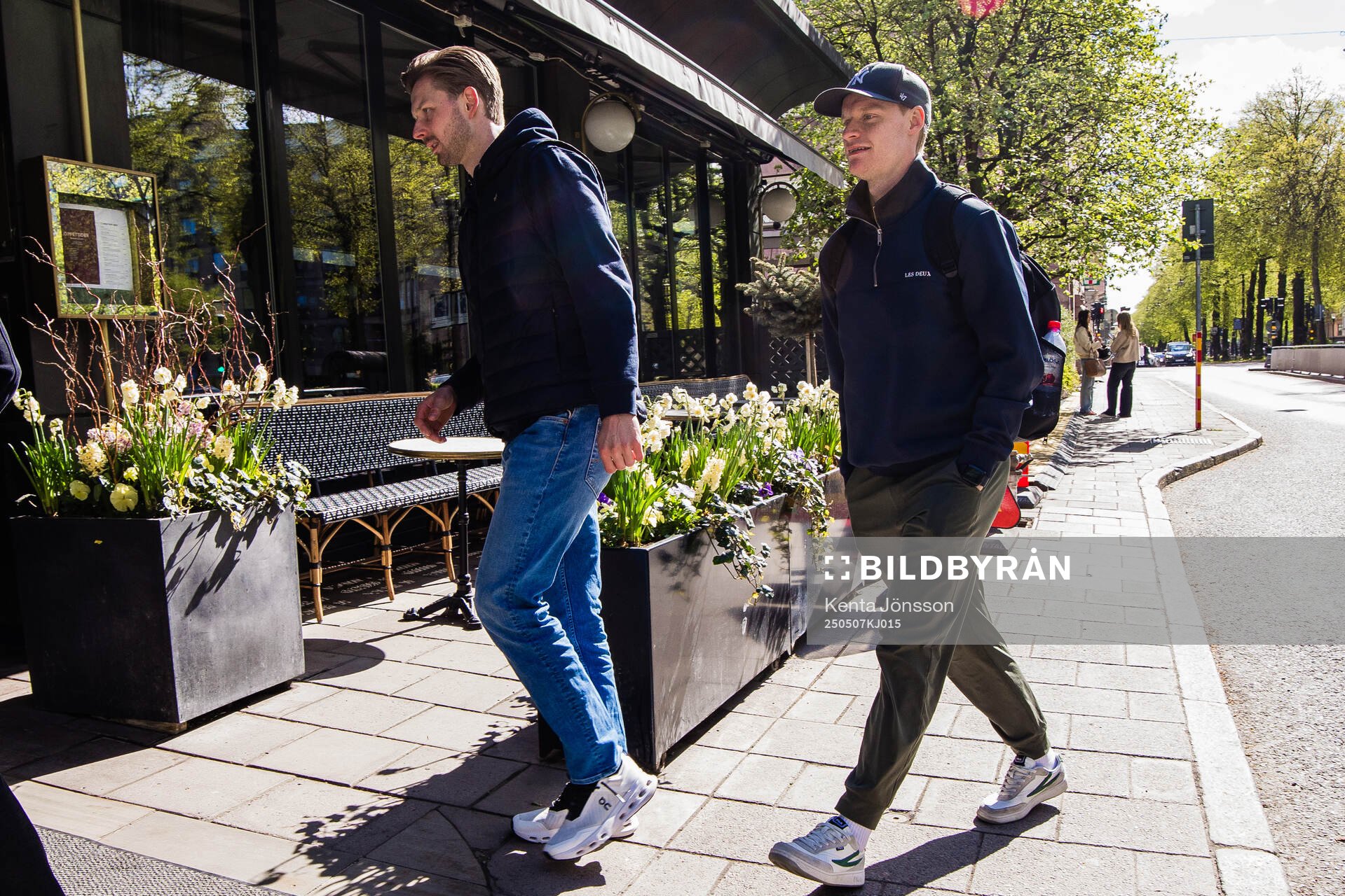 Christoffer Ehn and Anton Bengtsson of the Swedish national