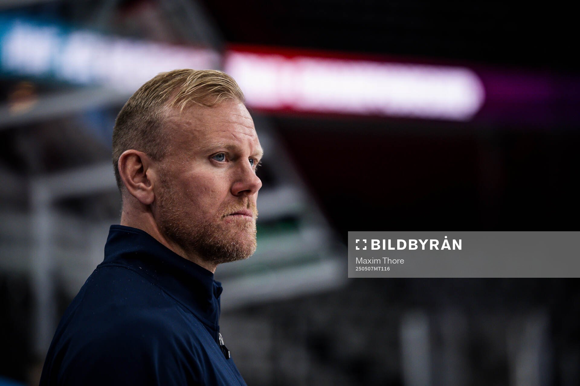 Assistant general manager Patric Hörnqvist of Sweden at a