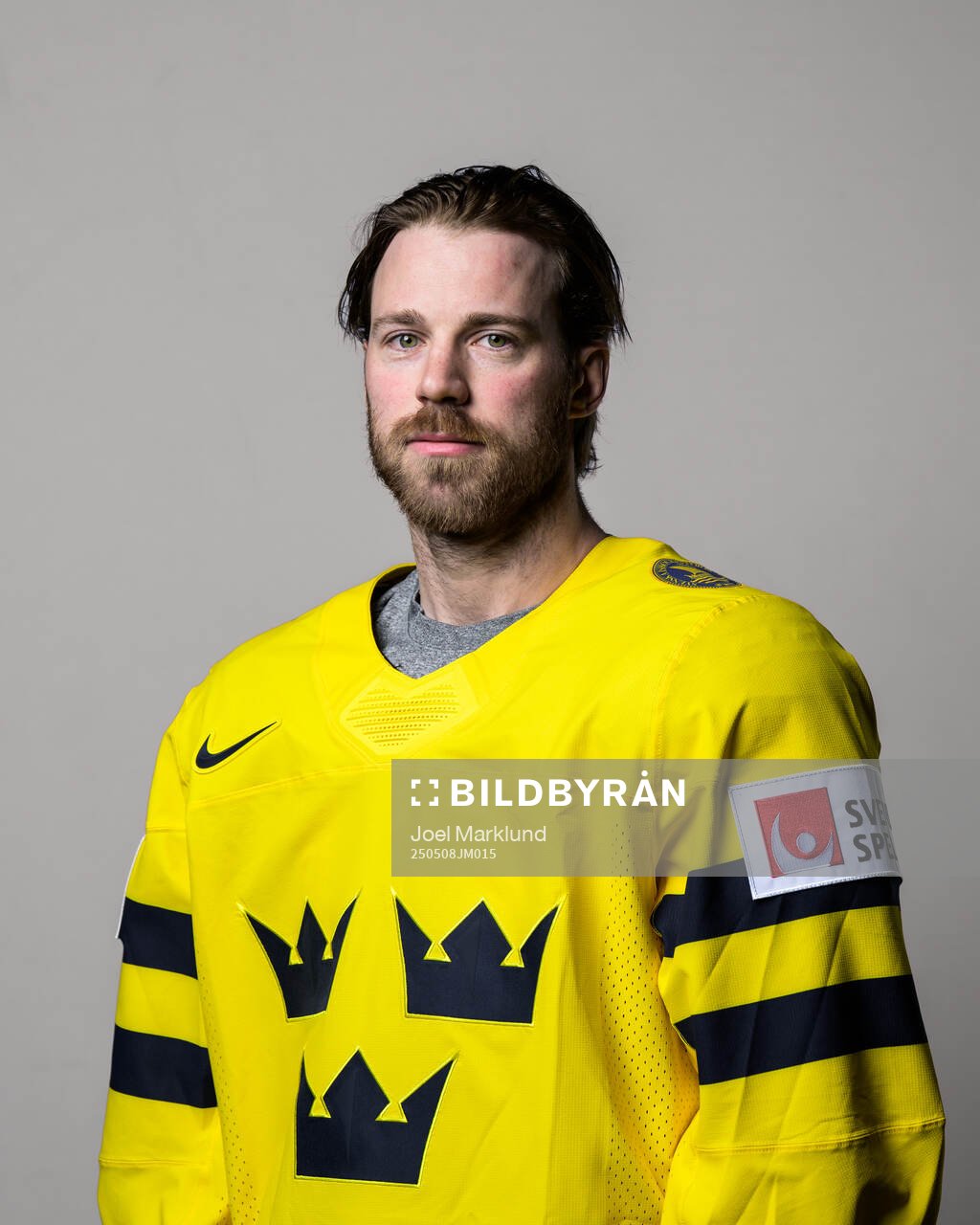 Elias Lindholm of Sweden poses for a portrait