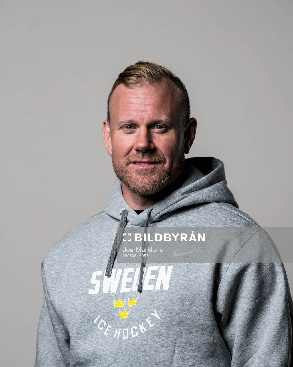 Assistant general manager Patric Hörnqvist of Sweden poses