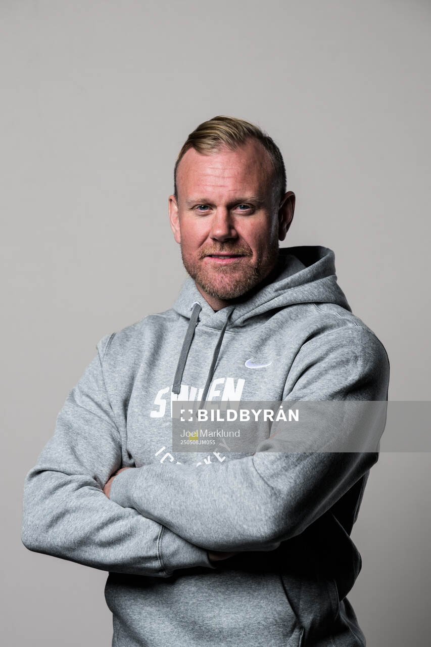 Assistant general manager Patric Hörnqvist of Sweden poses