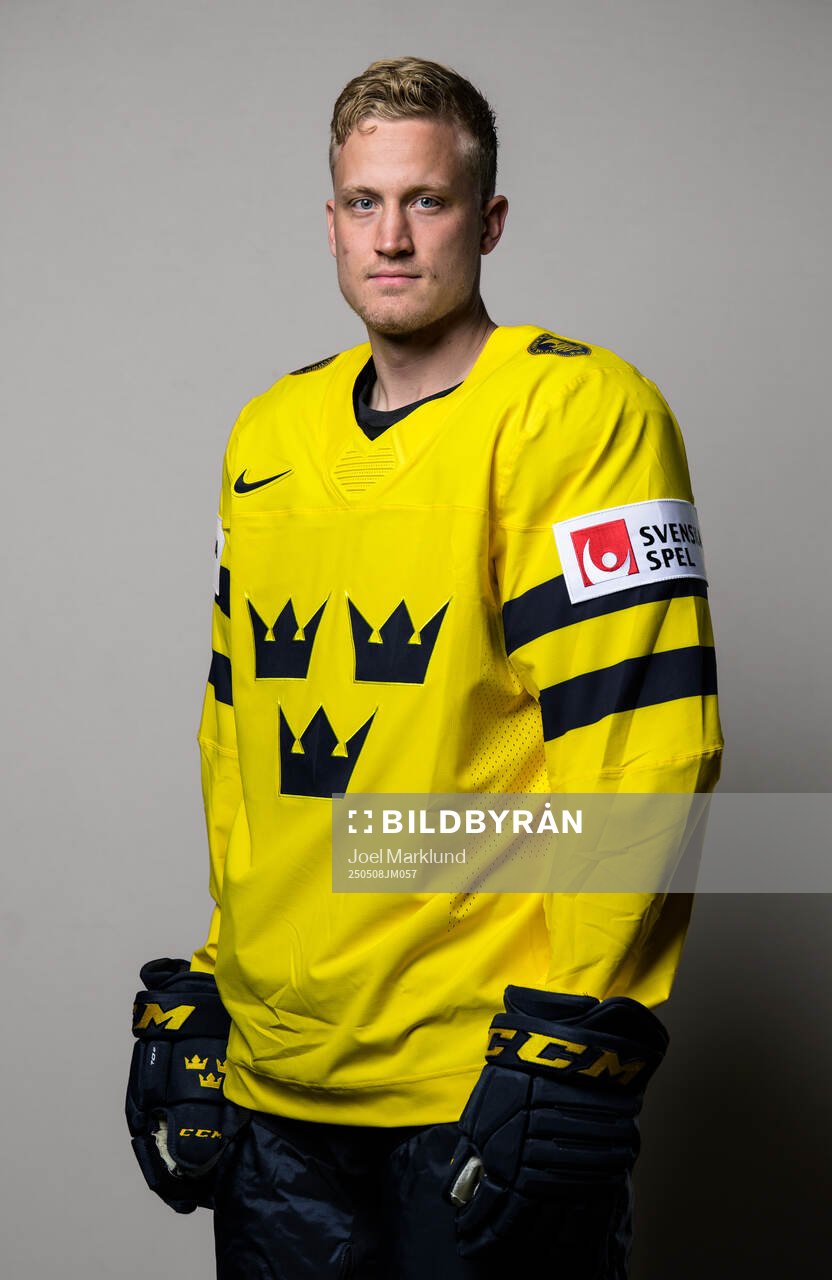 Gabriel Carlsson of Sweden poses for a portrait