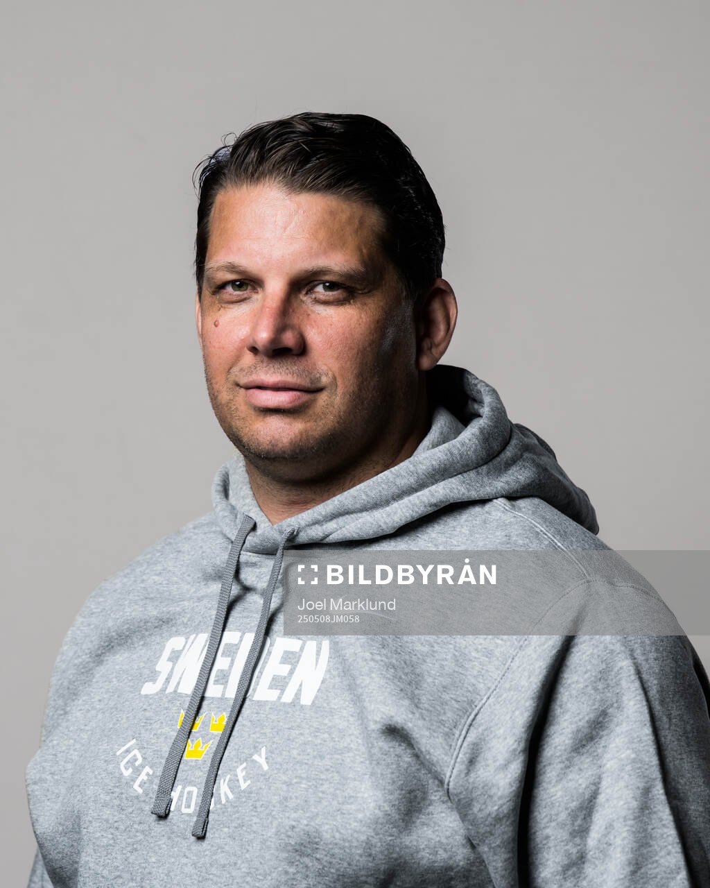 General manager Josef Boumedienne of Sweden poses for a