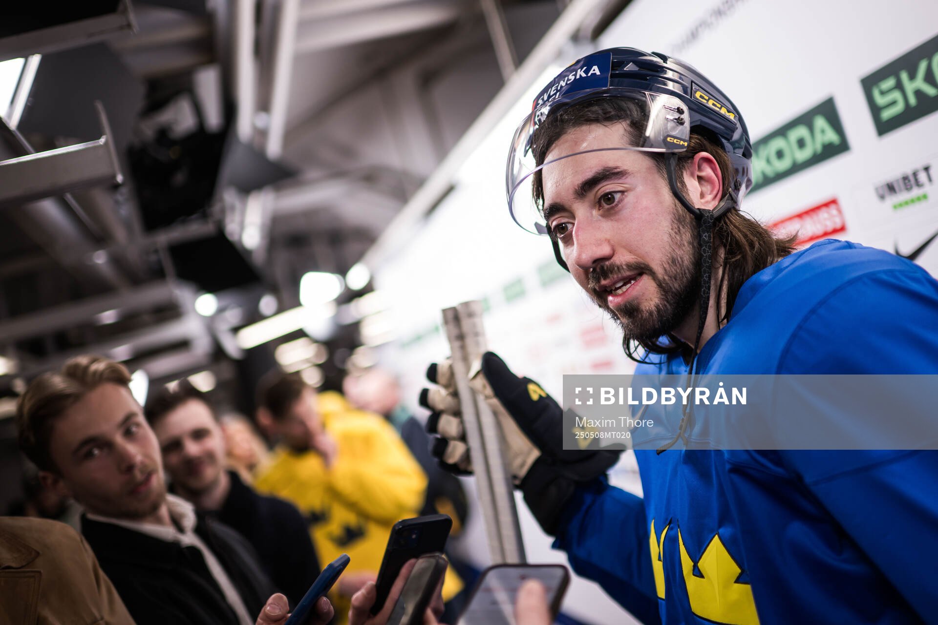 Mika Zibanejad of Sweden