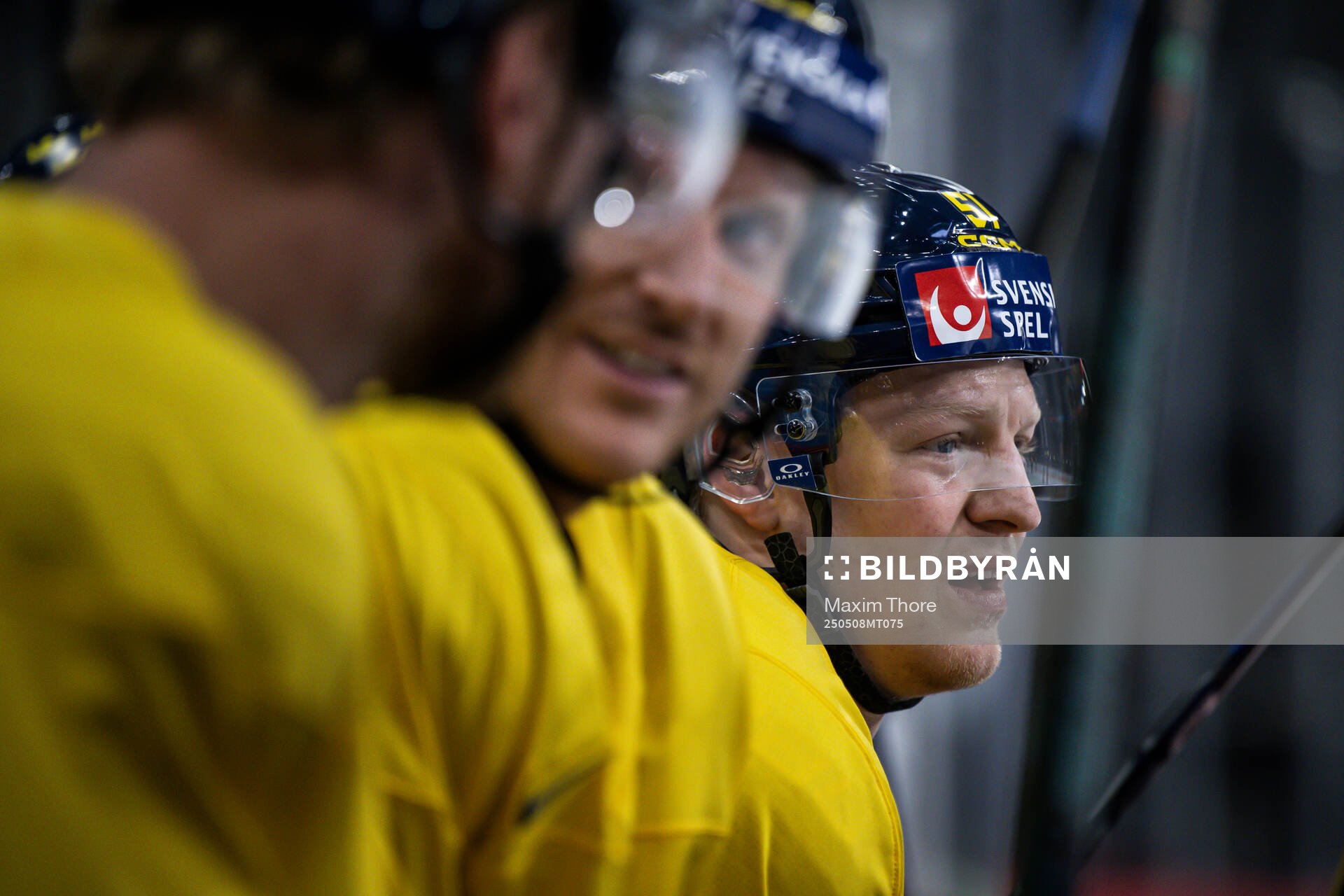 Emil Heineman of Sweden at a practice session