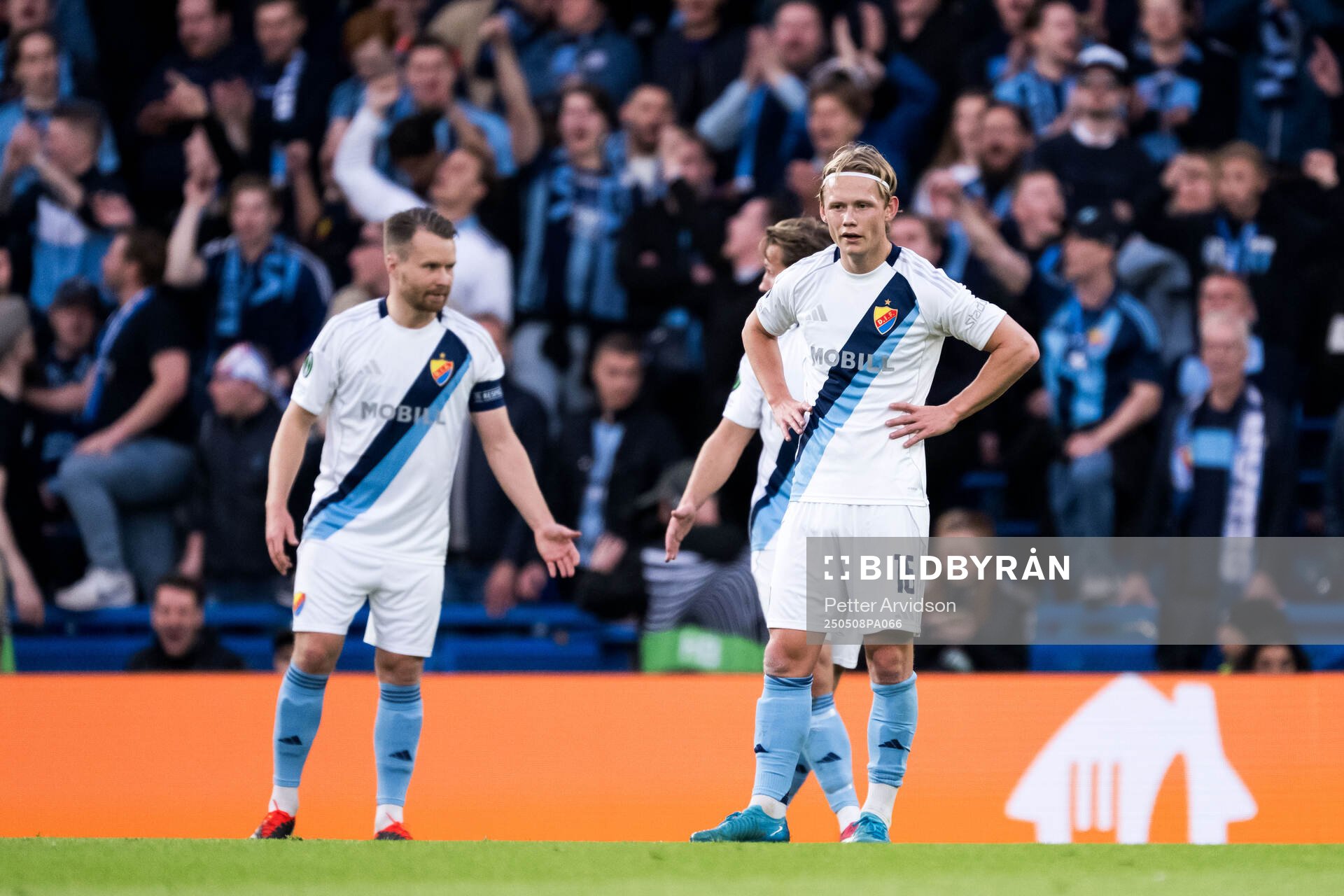 Tobias Gulliksen of Djurgården looks dejected