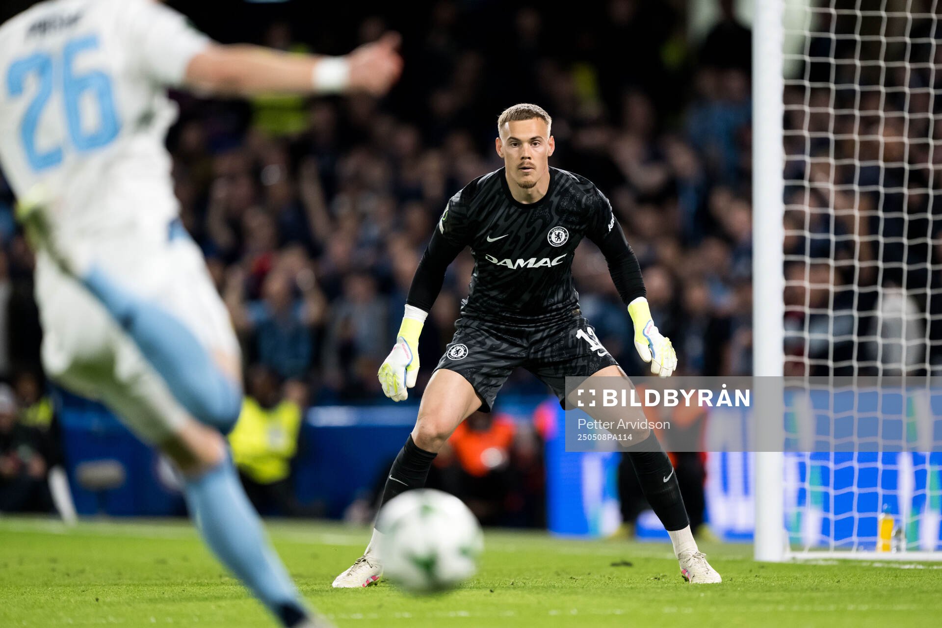 Goalkeeper Filip Jørgensen of Chelsea