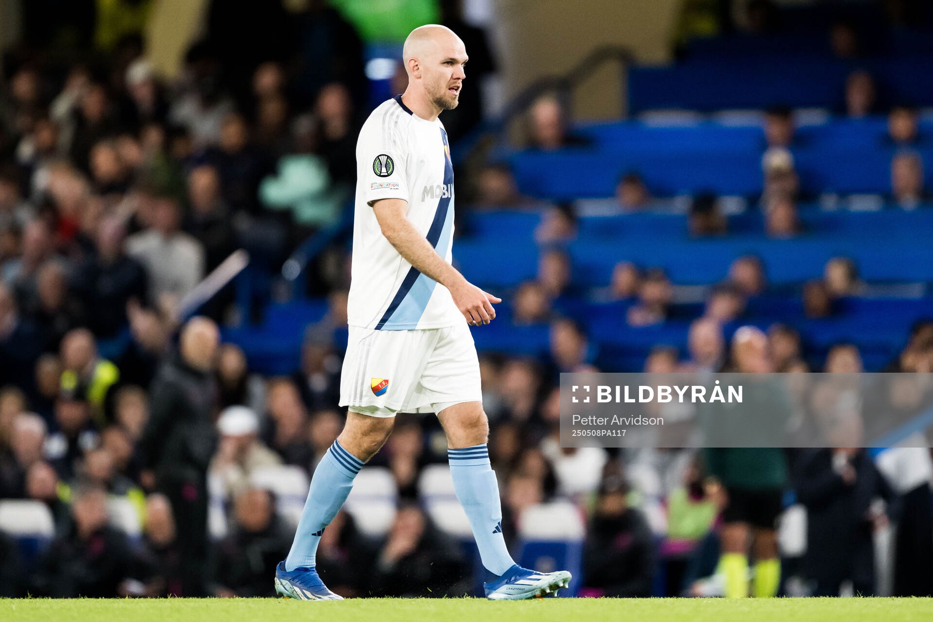 Marcus Danielson of Djurgården looks dejected