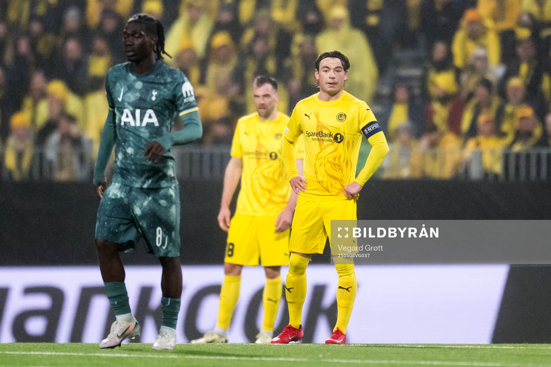 Patrick Berg of Bodø/Glimt looks dejected