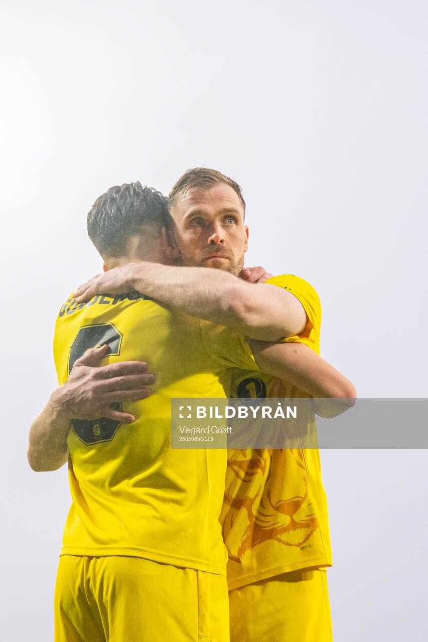 Jostein Gundersen and Brede Moe of Bodø/Glimt