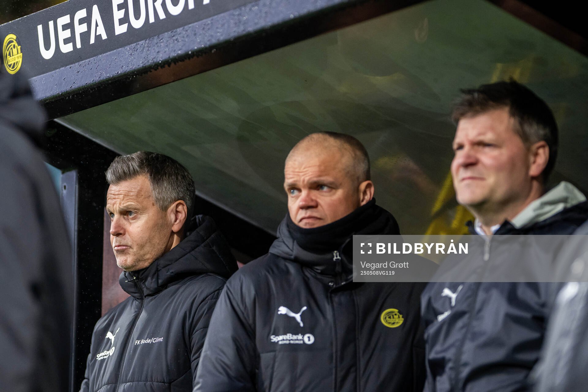 Head coach Kjetil Knutsen, coach Gaute Helstrup and coach